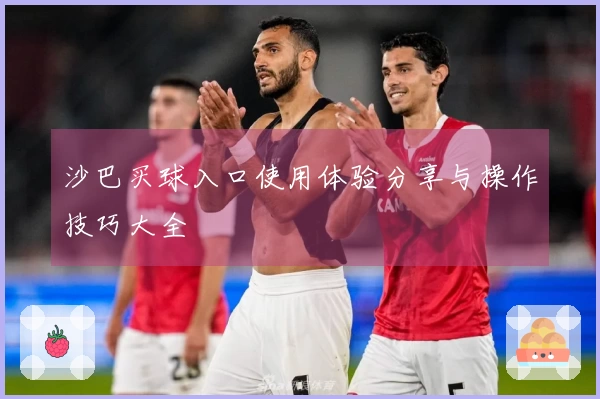 沙巴买球入口使用体验分享与操作技巧大全